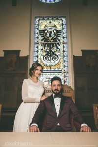 standesamt fotograf fotoshooting Luedenscheid Brautpaar liebe hochzeitsfotograf Geschichtsmuseum der Stadt Lüdenscheid Lokomotive hochzeitsfotos