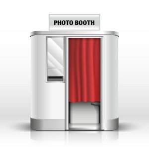 Fotoautomat-Fotokabine für Passbilder im Amt