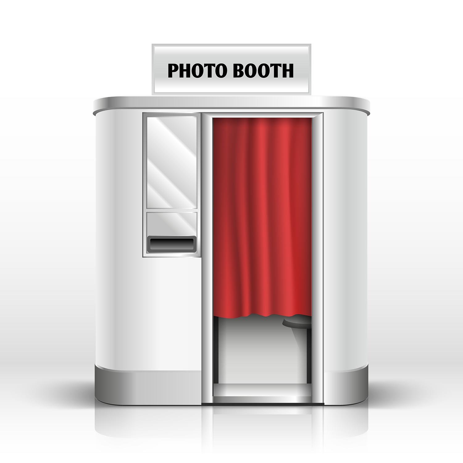 Fotoautomat-Fotokabine für Passbilder im Amt
