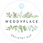 Badge-Gelistet auf Weddyplace